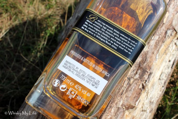 Whisky Cape 40% Grain Mountain – Single Bain\'s Whisky My vol. Life