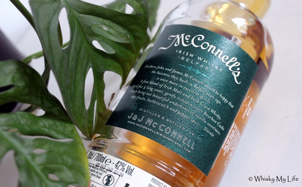 McConnell's Irish Whisky 5yo – 42% vol. – Whisky My Life