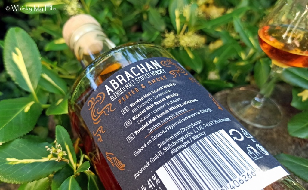 Abrachan Blended Malt & Scotch – vol. Whisky – My Smoky – 41% Whisky Life Peated