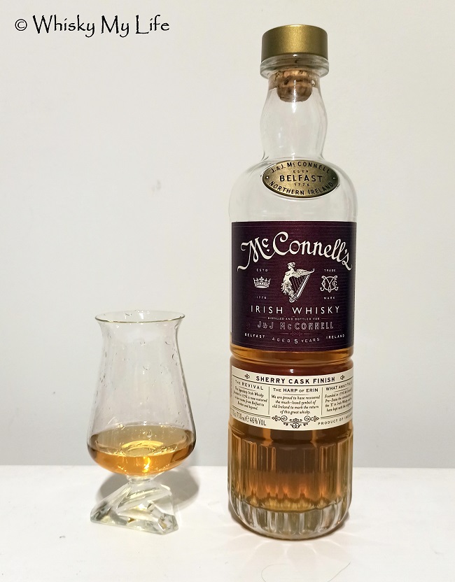 McConnell's Irish Whisky 5yo – Sherry Cask Finish – 46% vol. – Whisky My  Life